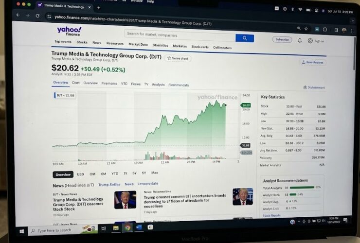 djt yahoo finance