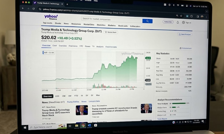 djt yahoo finance