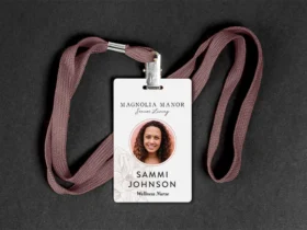 How to design a sleek Totally Branded custom badge for staff identification and events