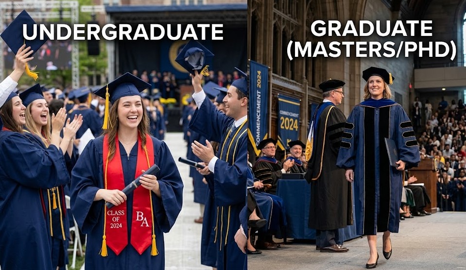 graduate vs undergraduate