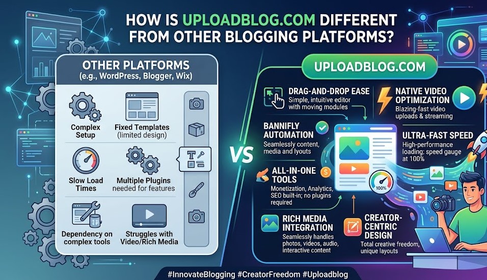 how is uploadblog.com different from other blogging platforms?